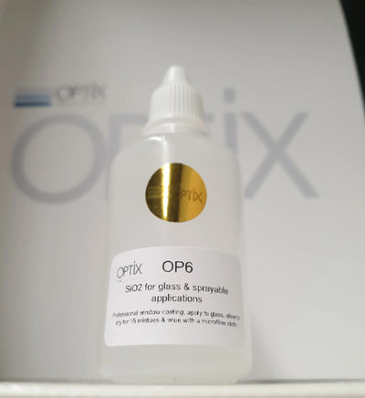OPTiX OP6 Sprayable coating for glass & bikes
