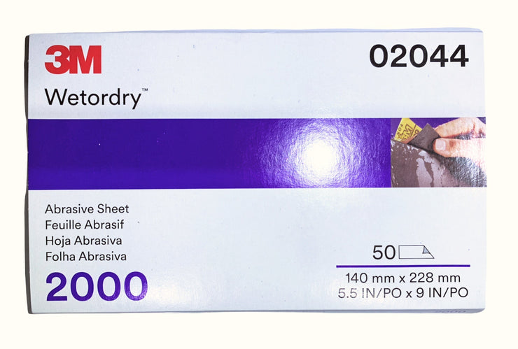 3M P2000 WetOrDry™ Abrasive Sheet - AutoFX Car Care Products