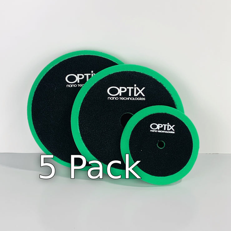 OPTiX Green Slim-line Heavy Polishing Pad (5 Pack)