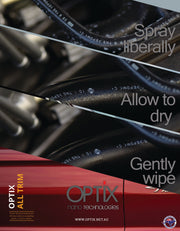 OPTiX All Trim - Vinyl, Rubber, Plastic & Leather Restorer/Conditioner - AutoFX Car Care Products