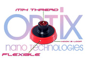 OPTiX Red M14 Rotary Backing Plates Hook & Loop - AutoFX Car Care Products