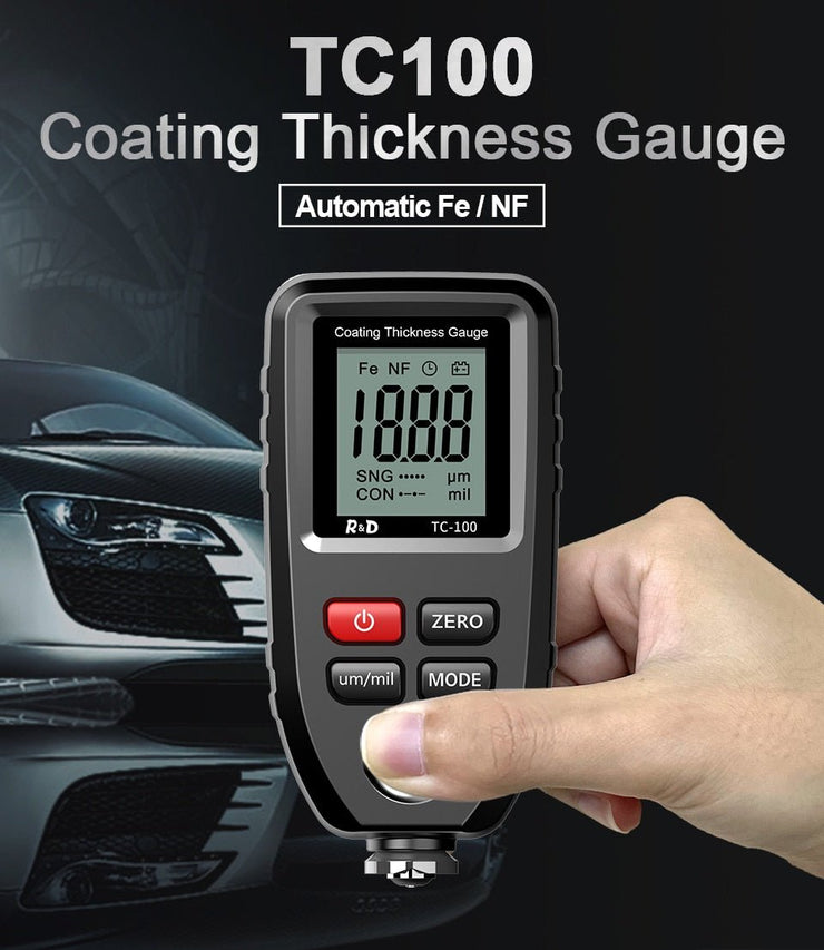 R&D Thickness Gauge Simple & Reliable Battery not included - AutoFX WA Car Care Products
