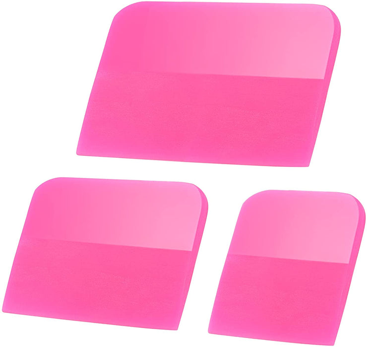 Soft Pink Rubber PPF & Vinyl Squeegee - AutoFX Car Care Products